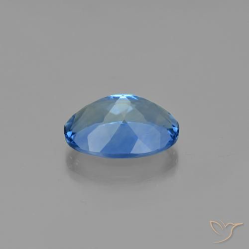 Fluorita que cambia de color Azul marino natural de 20.85 ct, Corte Óvalo, VS