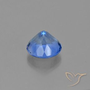 Fluorita que cambia de color Azul claro natural de 11.73 ct, Redondo, VS