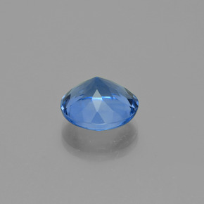 Fluorita que cambia de color Azul violeta natural de 10.07 ct, Corte Redondo, VS