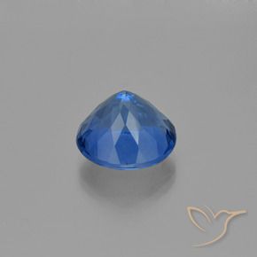 Fluorita que cambia de color Azul oscuro natural de 11.83 ct, Redondo, VS