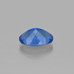 Fluorita con cambio de color azul violeta natural de 8,44 ct, corte óvalo, VS