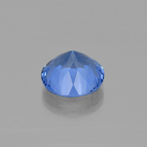 Fluorita que cambia de color Azul violeta natural de 13.10 ct, Corte Redondo, VS