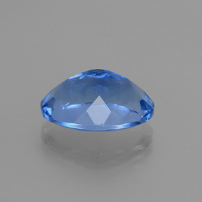 Fluorita que cambia de color Azul oscuro natural de 8.64 ct, Corte Óvalo, VVS-VS