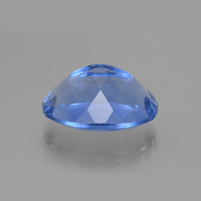 Fluorita que cambia de color Azul marino natural de 21.46 ct, Corte Óvalo, VS