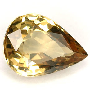 Granate con cambio de color  natural de 1,27 ct, en forma de pera, VVS-VS