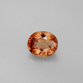 Granate con cambio de color multicolor natural de 1,47 ct, corte óvalo, VVS-VS