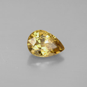 Granate con cambio de color multicolor natural de 1,16 ct, en forma de pera, VVS-VS