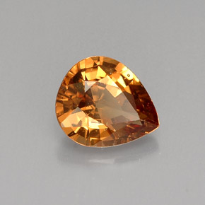 Granate con cambio de color multicolor natural de 1,16 ct, en forma de pera, VS