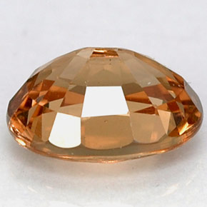 Granate que cambia de color Naranja natural de 1.11 ct, Corte Óvalo, VVS-VS