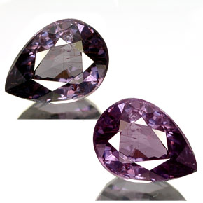 Granate con cambio de color  natural de 0,72 ct, en forma de pera, VS
