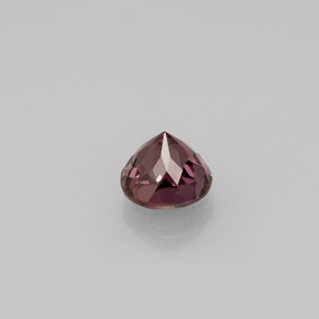 Granate con cambio de color multicolor natural de 0,66 ct, corte redondo, VS