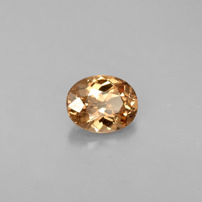 Granate con cambio de color multicolor natural de 0,64 ct, corte óvalo, VVS-VS