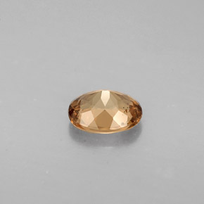 Granate con cambio de color multicolor natural de 0,64 ct, corte óvalo, VVS-VS