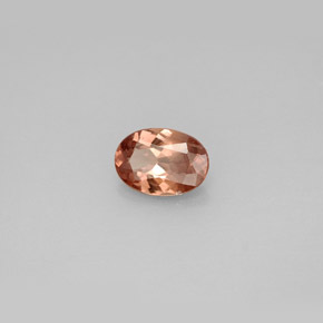 Granate con cambio de color multicolor natural de 0,88 ct, corte óvalo, VS