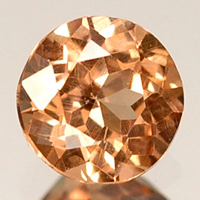 Granate con cambio de color  natural de 0,45 ct, corte redondo, VS