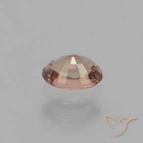 Granate con cambio de color marrón natural de 0,43 ct, corte óvalo, VVS-VS