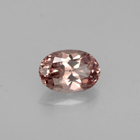Granate con cambio de color multicolor natural de 0,59 ct, corte óvalo, VS