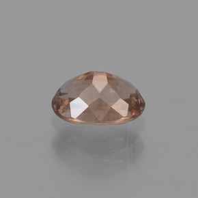 Granate con cambio de color marrón natural de 0,73 ct, corte óvalo, VS