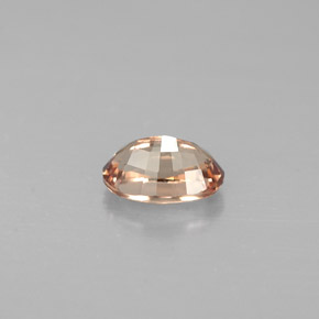 Granate que cambia de color Marrón naranja dorado natural de 0.66 ct, Corte Óvalo, VS