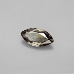 Granate con cambio de color multicolor natural de 1,34 ct, marquesa, VS