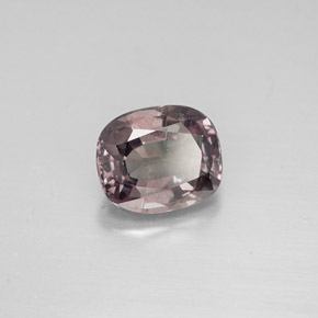 Granate que cambia de color Marrón rosado dorado natural de 1.50 ct, Corte Cojín, VS