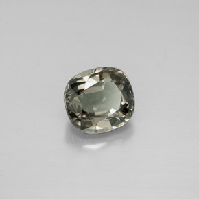 Granate con cambio de color multicolor natural de 1,30 ct, corte cojín, VS