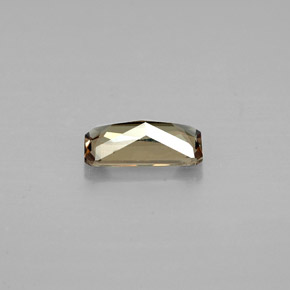 Granate que cambia de color Marrón a rosado rojizo verdoso natural de 0.67 ct, corte esmeralda, VS