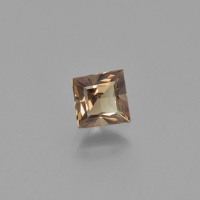 Granate con cambio de color multicolor natural de 0,72 ct, cuadrado, VS