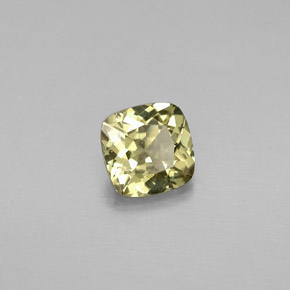 Granate con cambio de color multicolor natural de 0,71 ct, corte cojín, VS