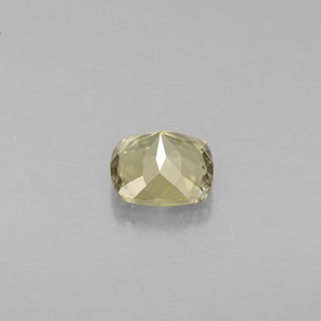 Granate con cambio de color multicolor natural de 0,71 ct, corte cojín, VS