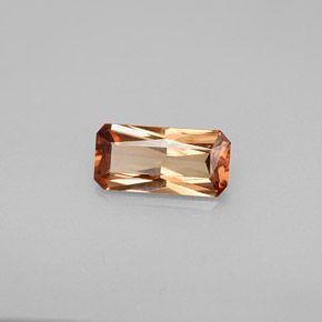 Granate con cambio de color multicolor natural de 1,26 ct, corte esmeralda, VS