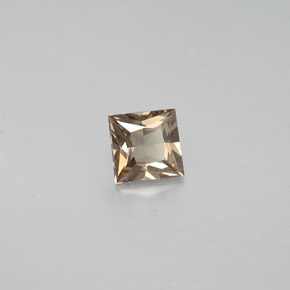 Granate con cambio de color marrón natural de 0,49 ct, cuadrado, VS