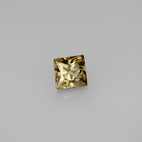 Granate con cambio de color multicolor natural de 0,54 ct, cuadrado, VS