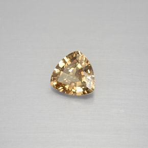 Granate con cambio de color multicolor natural de 0,62 ct, trillón, VS