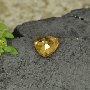 Granate que cambia de color Amarillo dorado natural de 0.78 ct, Trillón, VS
