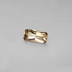 Granate con cambio de color multicolor natural de 0,60 ct, corte esmeralda, VS