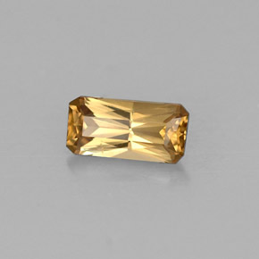 Granate con cambio de color multicolor natural de 0,68 ct, corte esmeralda, VVS-VS