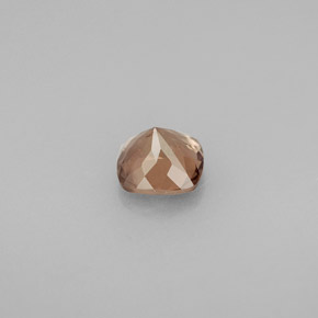 Granate con cambio de color de rosa amarronado a rojo natural de 0,78 ct, corte cojín, VS