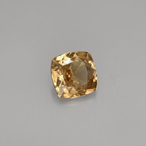 Granate con cambio de color multicolor natural de 0,58 ct, corte cojín, VS