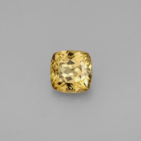 Granate que cambia de color Marrón naranja dorado natural de 0.76 ct, Corte Cojín, VS