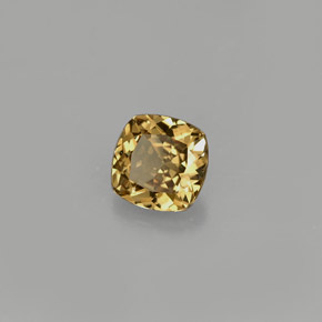 Granate con cambio de color multicolor natural de 0,70 ct, corte cojín, VS