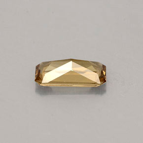 Granate con cambio de color de marrón verdoso a rojo rosado natural de 0,63 ct, corte esmeralda, VVS