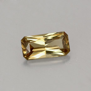 Granate que cambia de color Marrón a rosado rojizo verdoso natural de 0.66 ct, corte esmeralda, VVS-VS