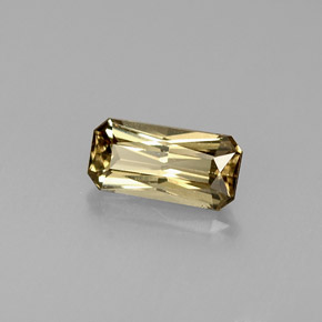 Granate con cambio de color cambio de color natural de 0,67 ct, corte esmeralda, VVS-VS