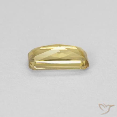 Granate que cambia de color Marrón-oro natural de 0.73 ct, Corte Octágono / Esmeralda, VVS