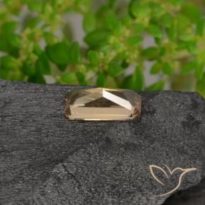 Granate que cambia de color Marrón-oro natural de 0.69 ct, Corte Octágono / Esmeralda, VVS-VS