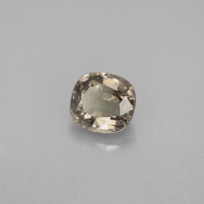 Granate que cambia de color Marrón a rosado rojizo verdoso natural de 1.30 ct, Corte Cojín, VS