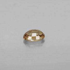 Granate con cambio de color dorado natural de 0,69 ct, corte óvalo, VVS-VS
