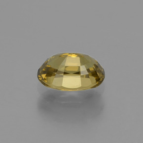 Granate que cambia de color Marrón/naranja verdoso natural de 0.72 ct, Corte Óvalo, VVS