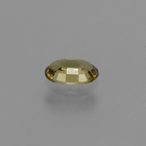 Granate con cambio de color multicolor natural de 0,64 ct, corte óvalo, VVS-VS
